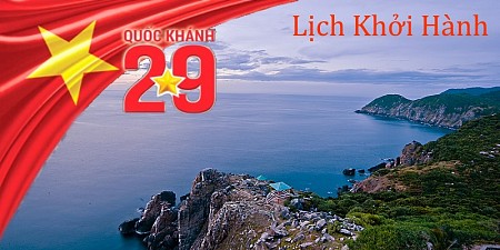 Tổng hợp lịch trình khởi hành các chương trình biển dịp lễ mùng 2 tháng 9