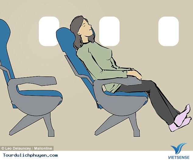 Những Tư Thế Ngủ Giúp Bạn Thoải Mái Và Ngon Giấc Khi Đi Máy Bay - Ảnh 8
