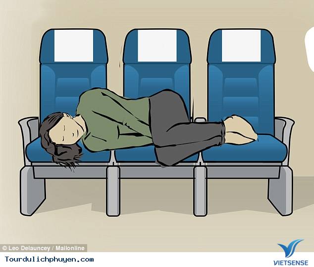 Những Tư Thế Ngủ Giúp Bạn Thoải Mái Và Ngon Giấc Khi Đi Máy Bay - Ảnh 2