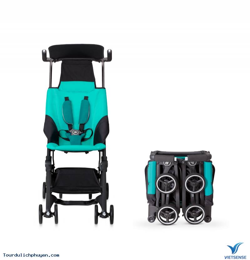 Xe đẩy em bé nhỏ gọn nhất thế giới