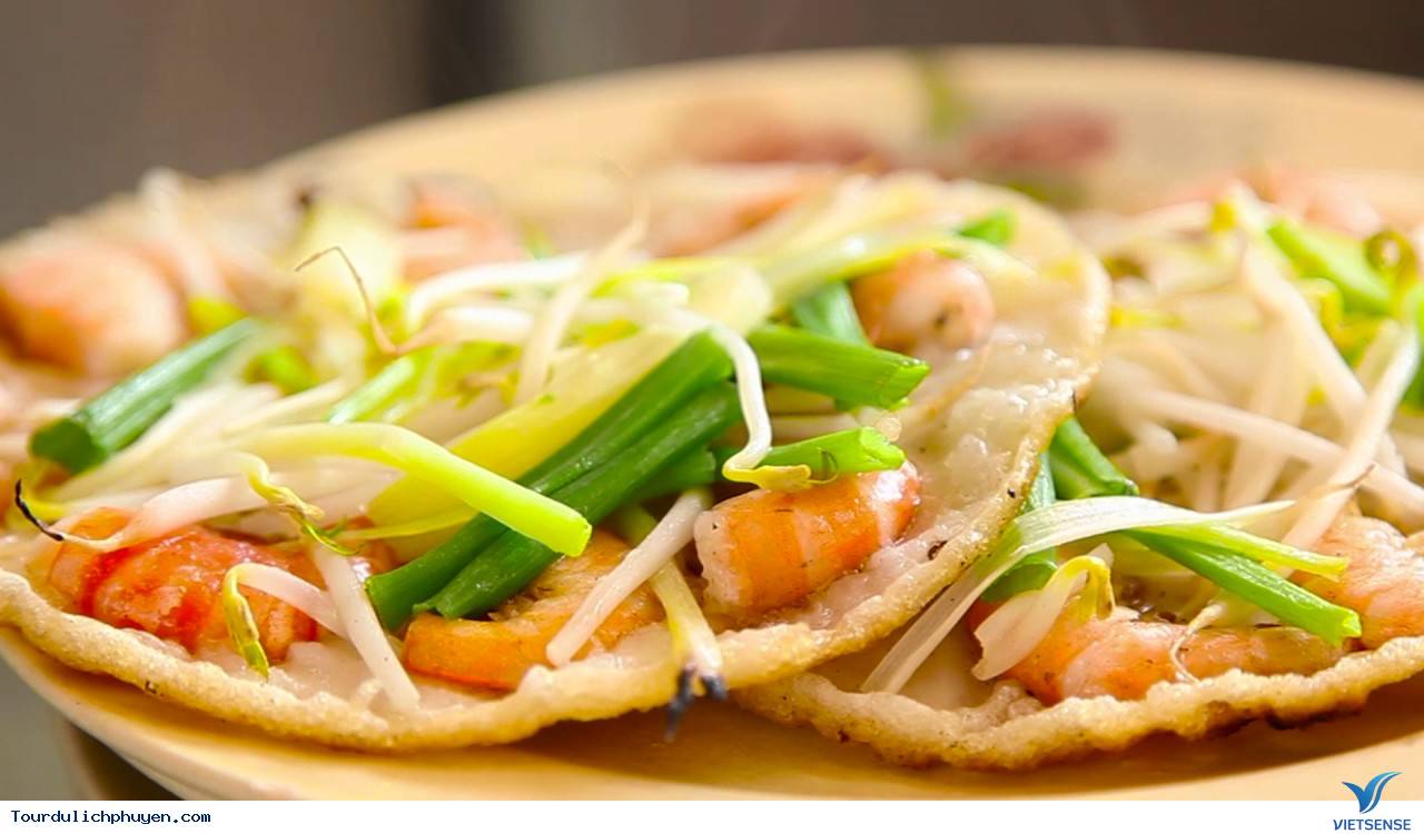 Bánh xèo tôm nhảy